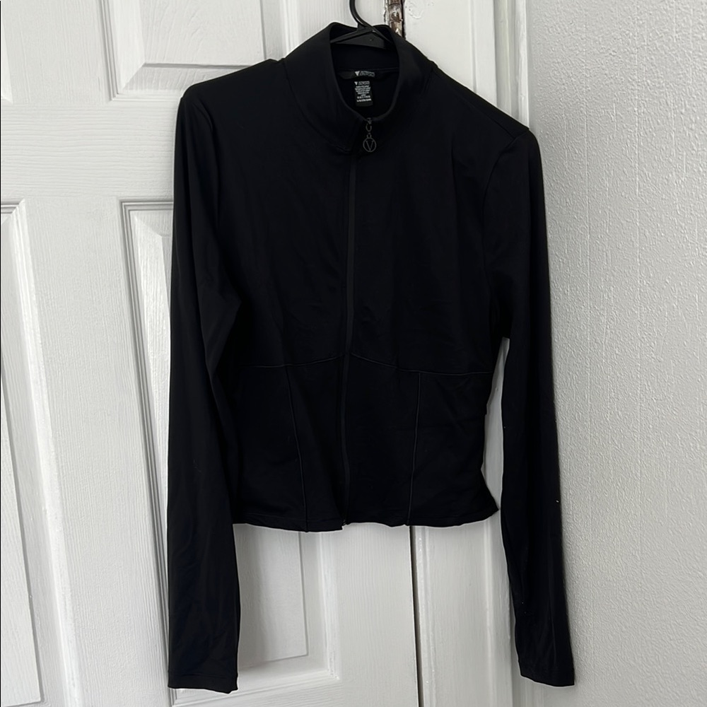 Victoria’s Secret ON POINT Black Women's Active Lightweight Jacket Size Large
